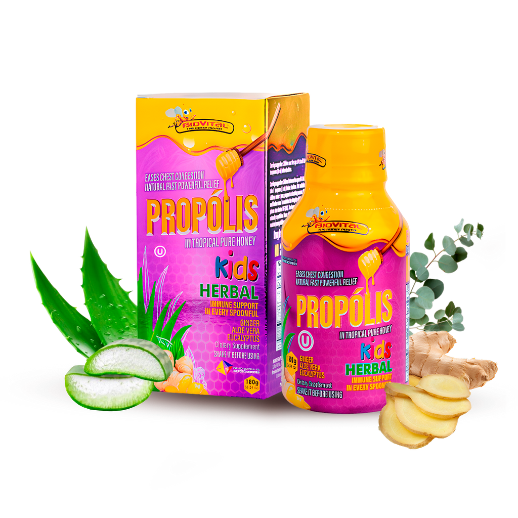 Propóleo Biovital Miel Tropical Pura  Kids x 180g